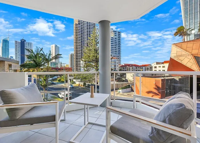 Private Rooftop, 2-Storey Surfers Paradise Apartment With Pool Near Beach!